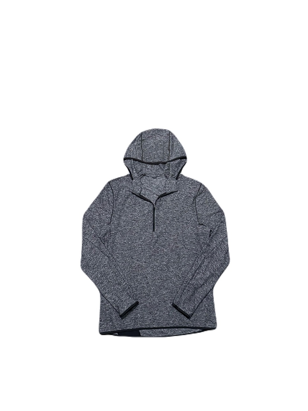Lululemon Hoodie Mens Sz M Surge Warm 1/4 Zip Heather Gray Pullover Athletic